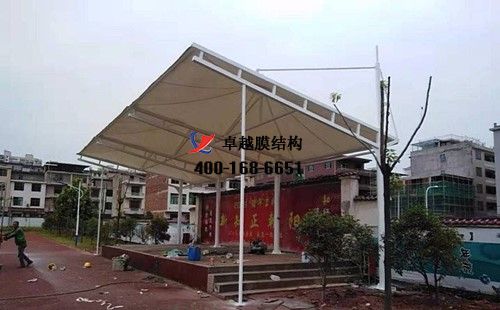 臨汾膜結構看臺/主席臺【臨汾五中等】設計施工案例