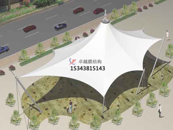 膜結構遮陽雨棚車棚！
